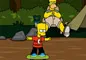 Bart Simpson Skateboarding