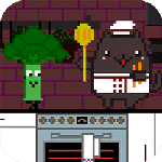 Cat Chef and Broccoli