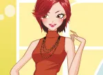 Golden autumn dress up game