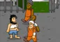 Hobo prison brawl
