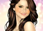 Jeu de maquillage avec Selena Gomez