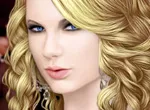 Jeu de maquillage avec Taylor Swift