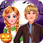Royal Couple Halloween Party
