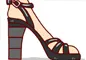 Talon aiguille